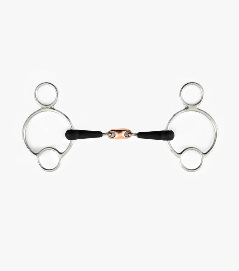 Premier Equine Rubber Universal Bit with Lozenge