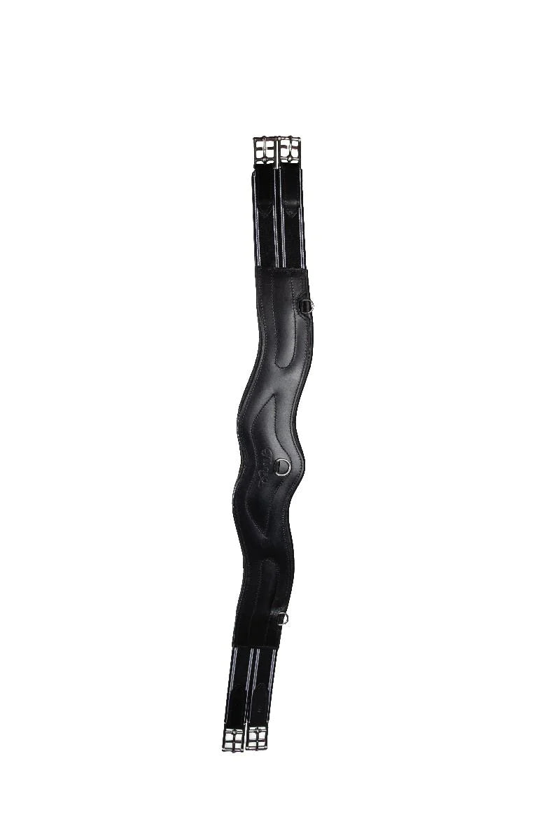 Tessoro/Turfmaster Leather Shaped Girth