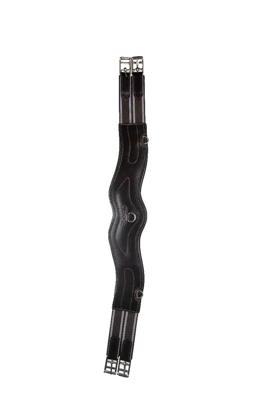 Tessoro/Turfmaster Leather Shaped Girth