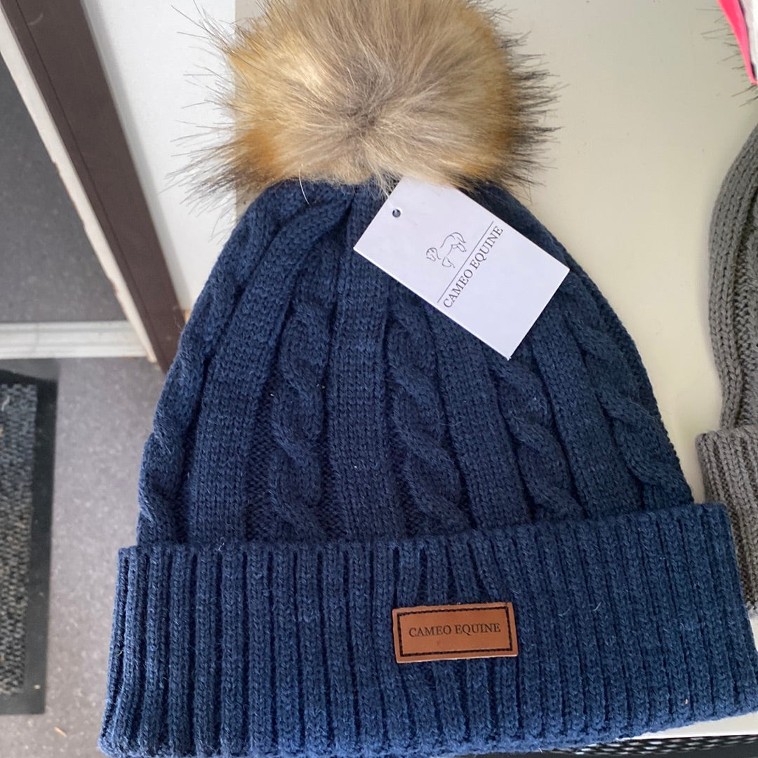 Cameo Knit Beanie