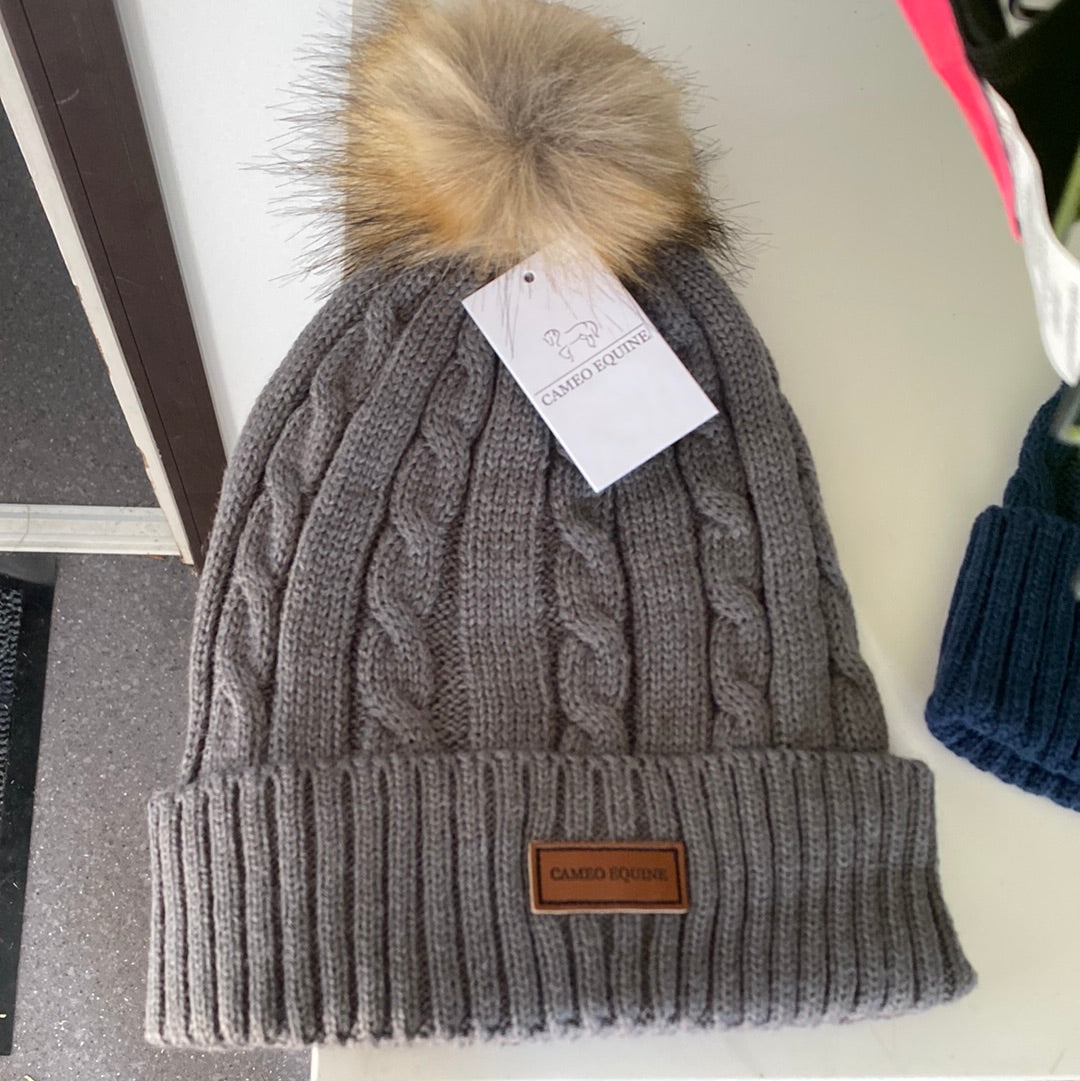 Cameo Knit Beanie