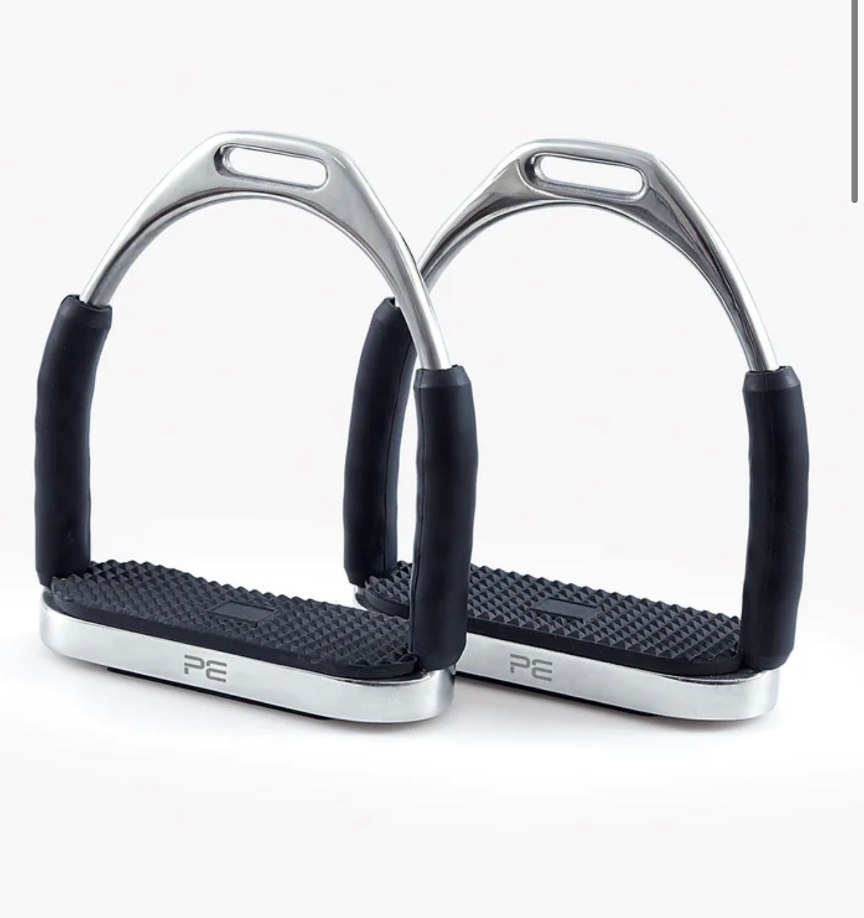 Premier Equine Stainless Steel Flexi Stirrups