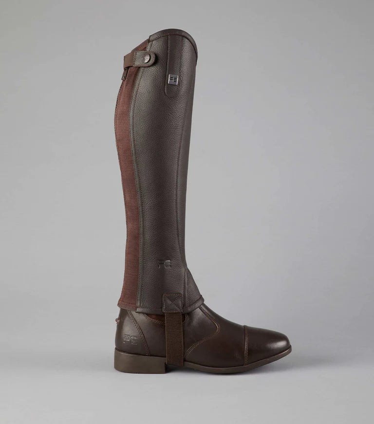 Premier Equine Actio Leather Half Chaps