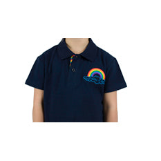 Rainbow Polo T Shirt